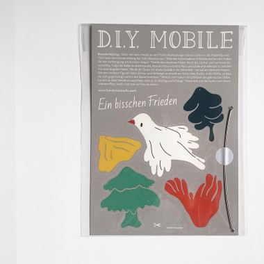 Family Tree Studio / D.I.Y. Mobile Bastelkarte "Peace" / DIN A5