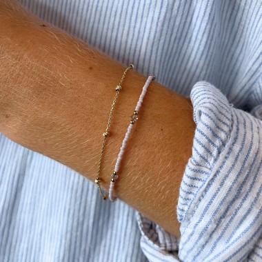 DIY-Set Armband mit Swarovski I wasserfest & plastikfrei I ever so tiny