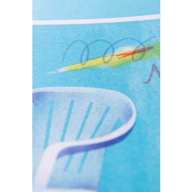 Martin Krusche - Risographie »Monobloc«, 29,7x42cm (DINA3)