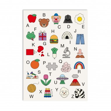 Das Puzzle Kollektiv - "KIDS ABC" 100 Teile
