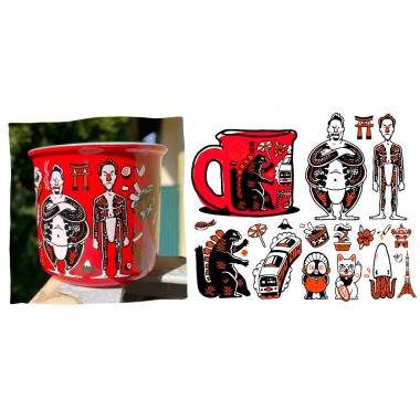 Tasse „Little Tokyo“ - Heldbergs Games