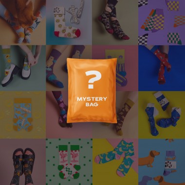 Mystery Bag Of Design Socks von Offbeat