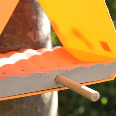 Vogelhaus NOA - aus nachhaltigem Kunststoff und Ultra-Beton "Large"