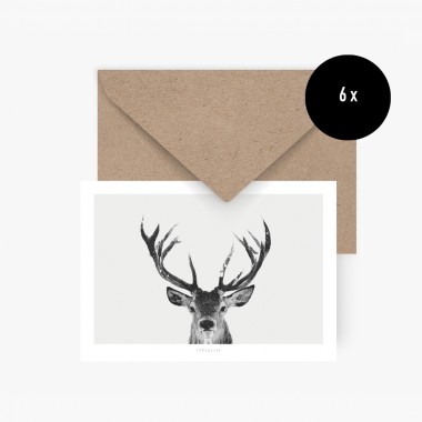 Weihnachtskarten-Set Deer No. 2