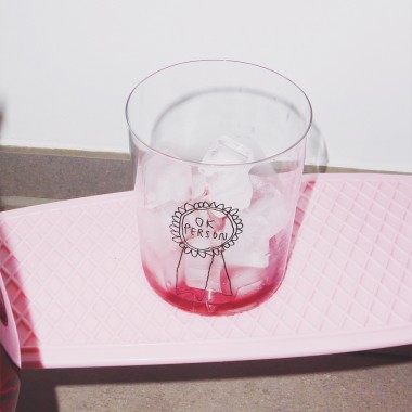 Ok Person - 500ML Glas - yahya studio, johanna schwarzer