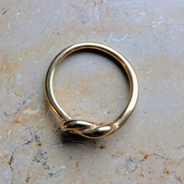 WUNDERVOLL | The Love Knot Ring - Gold