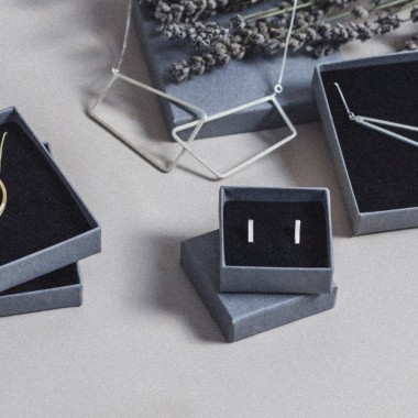 Ohrstecker aus Silber.