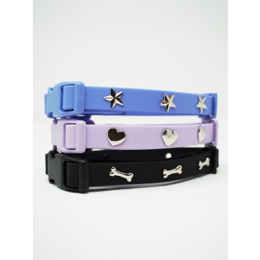 Knochen Silber Hundehalsband Anhänger - PawPopz