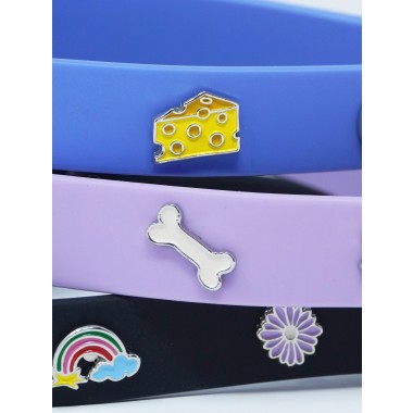 Käse Hundehalsband Anhänger Gelb - PawPopz