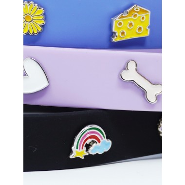 Regenbogen Hundehalsband Anhänger - PawPopz