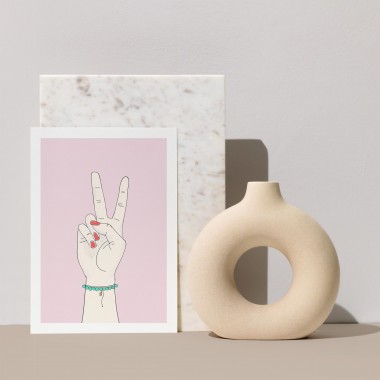 Amy & Kurt Berlin Artprint "Peace"
