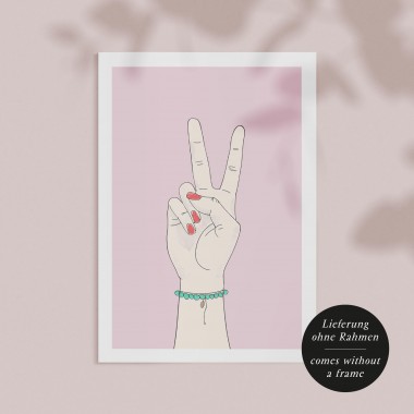 Amy & Kurt Berlin Artprint "Peace"