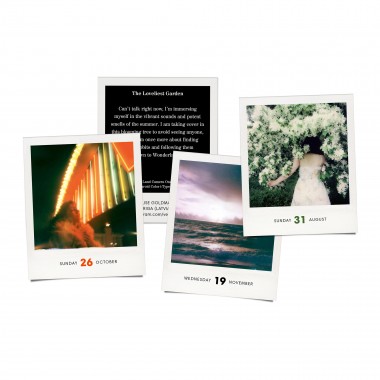 Photodarium 2025 Polaroid-Kalender (Foto-Abreißkalender)