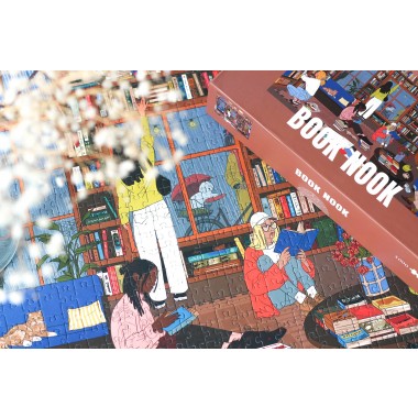 Piecely Book Nook Puzzle, 1000 Teile