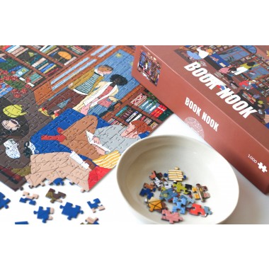 Piecely Book Nook Puzzle, 1000 Teile