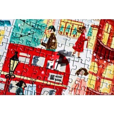 Piecely Snowy London Puzzle, 500 Teile