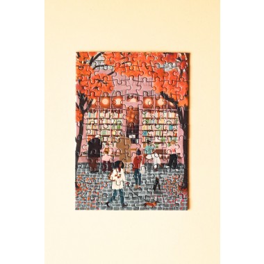Piecely La Librairie Minipuzzle, 99 Teile