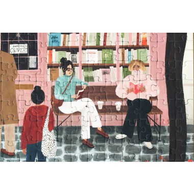 Piecely La Librairie Puzzle, 500 Teile