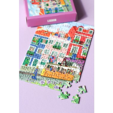 Piecely Lisbon Minipuzzle, 99 Teile