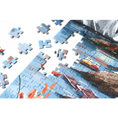 Piecely Lofoten Norway Puzzle, 1000 Teile
