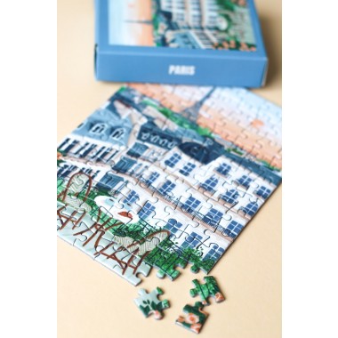 Piecely Paris Minipuzzle, 99 Teile