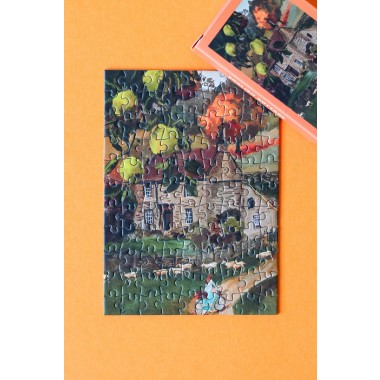 Piecely English Cottage Minipuzzle, 99 Teile