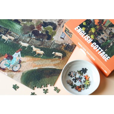 Piecely English Cottage Puzzle, 1000 Teile