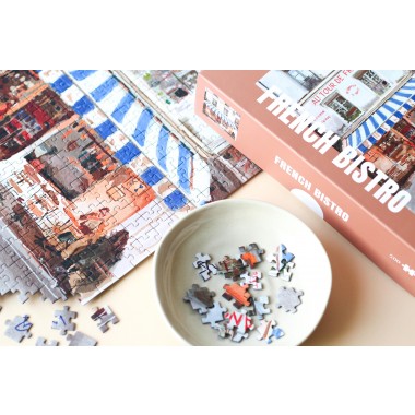 Piecely French Bistro Puzzle, 500 Teile