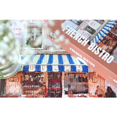 Piecely French Bistro Puzzle, 500 Teile