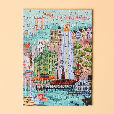 Piecely San Francisco Minipuzzle, 99 Teile
