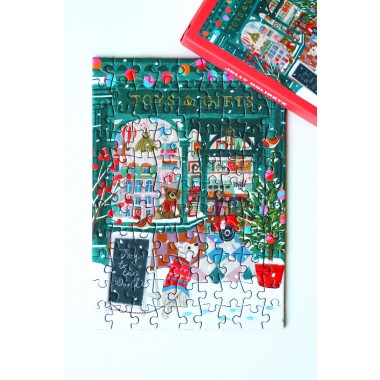Piecely Jolly Holidays Minipuzzle, 99 Teile