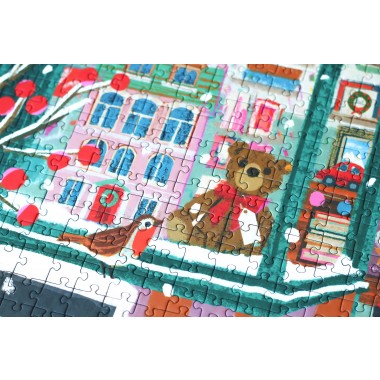 Piecely Jolly Holidays Puzzle, 1000 Teile