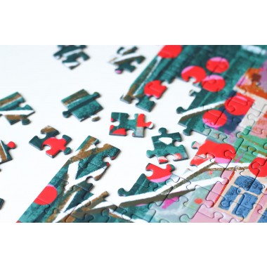 Piecely Jolly Holidays Puzzle, 1000 Teile