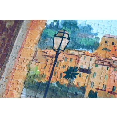 Piecely Menton France Puzzle, 1000 Teile
