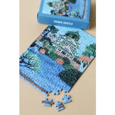 Piecely Osaka Castle Minipuzzle, 99 Teile