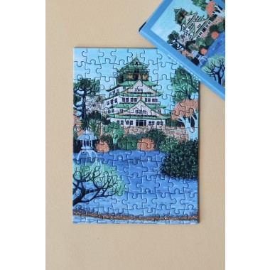 Piecely Osaka Castle Minipuzzle, 99 Teile