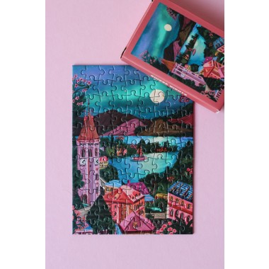 Piecely Suisse Nights Minipuzzle, 99 Teile