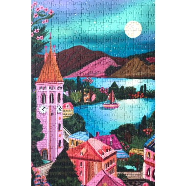 Piecely Suisse Nights Puzzle, 500 Teile