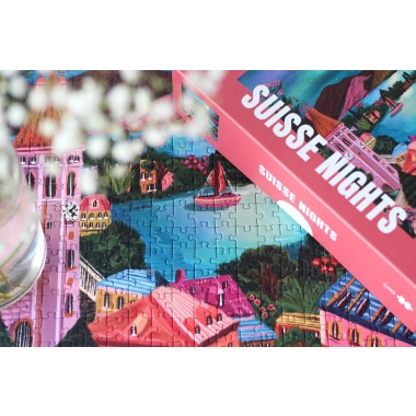 Piecely Suisse Nights Puzzle, 500 Teile