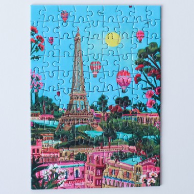 Piecely Parisian Summer Minipuzzle, 99 Teile