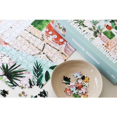Piecely Peaceful Morocco Puzzle, 1000 Teile