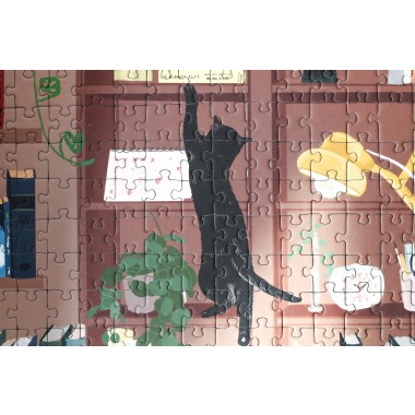 Piecely Reading Room Puzzle, 1000 Teile