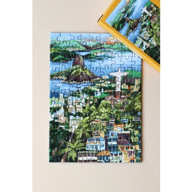 Piecely Rio de Janeiro Minipuzzle, 99 Teile