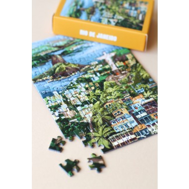 Piecely Rio de Janeiro Minipuzzle, 99 Teile