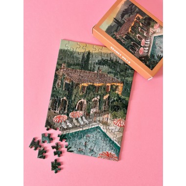 Piecely Secret Villa Minipuzzle, 99 Teile