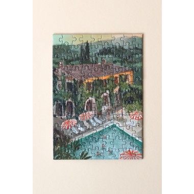 Piecely Secret Villa Minipuzzle, 99 Teile