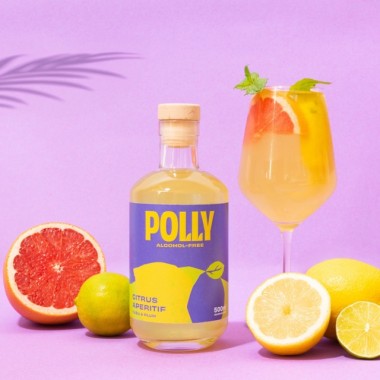 POLLY Citrus Aperitif 500 ml – Alkoholfreie Limoncello Alternative

