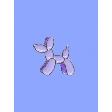 Ballon Hund Hundehalsband Anhänger - PawPopz