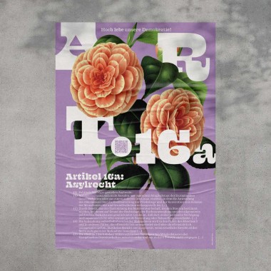 Grundrechte-Poster, Art. 16a Grundrechte-Poster, Art. 16a