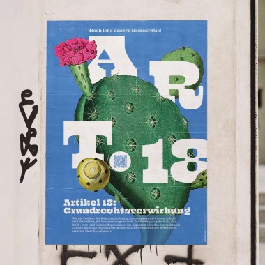 Grundrechte-Poster, Art. 18